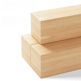 Modish Walnut Queen Rectangle Pine Wood Panel Bed Frame Image - 9