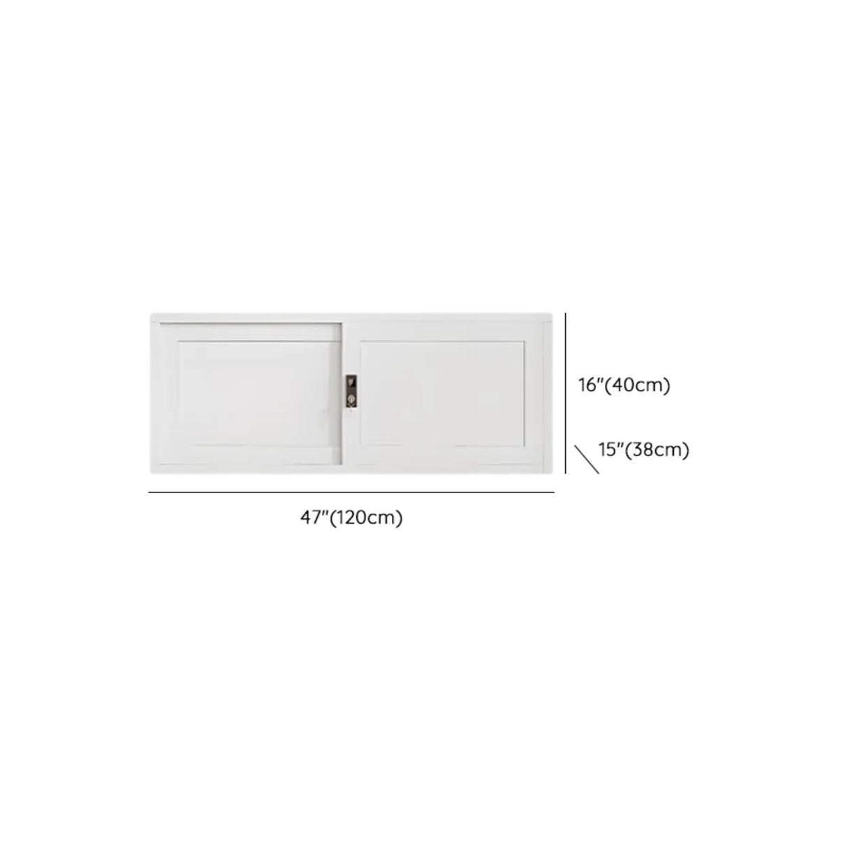 Modish White Glass Door Rectangle Display Bookcase Image - 29