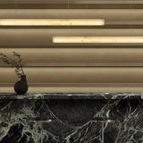 Modish White Rectangular Kitchen Island Pendant Light Image - 5