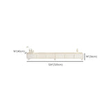 Modish White Wooden Rectangular Drawers TV Stand Image - 17