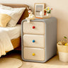 Morandi Faux Leather Countertop Tip Resistant Nightstand Image - 3