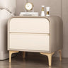 Morandi Faux Leather Top Kids Nightstand with Legs Image - 5