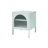 Morandi Stainless Steel Kids Nightstand with Shelf Image - 15