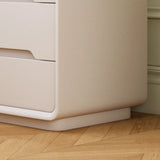 Morandi Theme Faux Leather Tip Resistant Kids Nightstand Image - 16