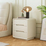 Morandi Theme Faux Leather Tip Resistant Kids Nightstand Image - 4