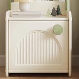 Morandi Theme Kids Nightstand with Cabinets Storage Image - 10
