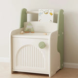 Morandi Theme Kids Nightstand with Cabinets Storage Image - 2