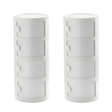 Morandi Theme Tip Resistant Cabinets Kids Nightstand Image - 12