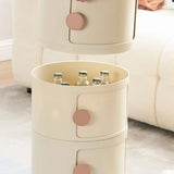 Morandi Theme Tip Resistant Cabinets Kids Nightstand Image - 13