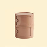 Morandi Theme Tip Resistant Cabinets Kids Nightstand Image - 17
