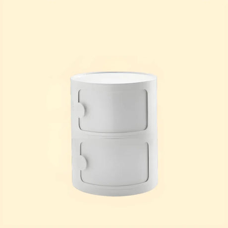 Morandi Theme Tip Resistant Cabinets Kids Nightstand Image - 2