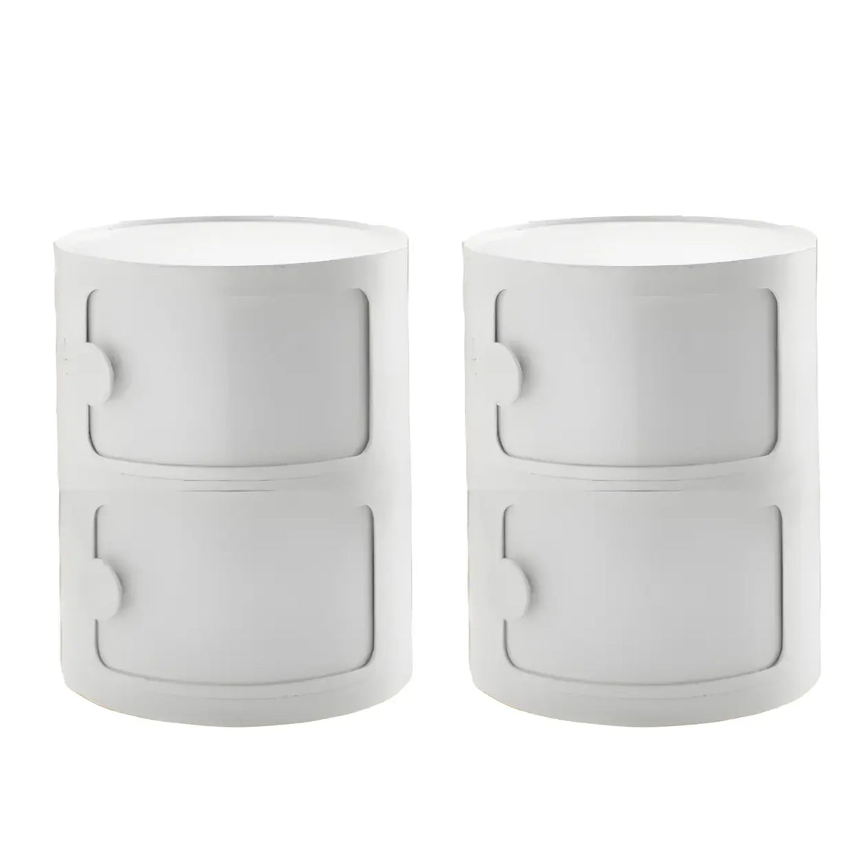 Morandi Theme Tip Resistant Cabinets Kids Nightstand Image - 3
