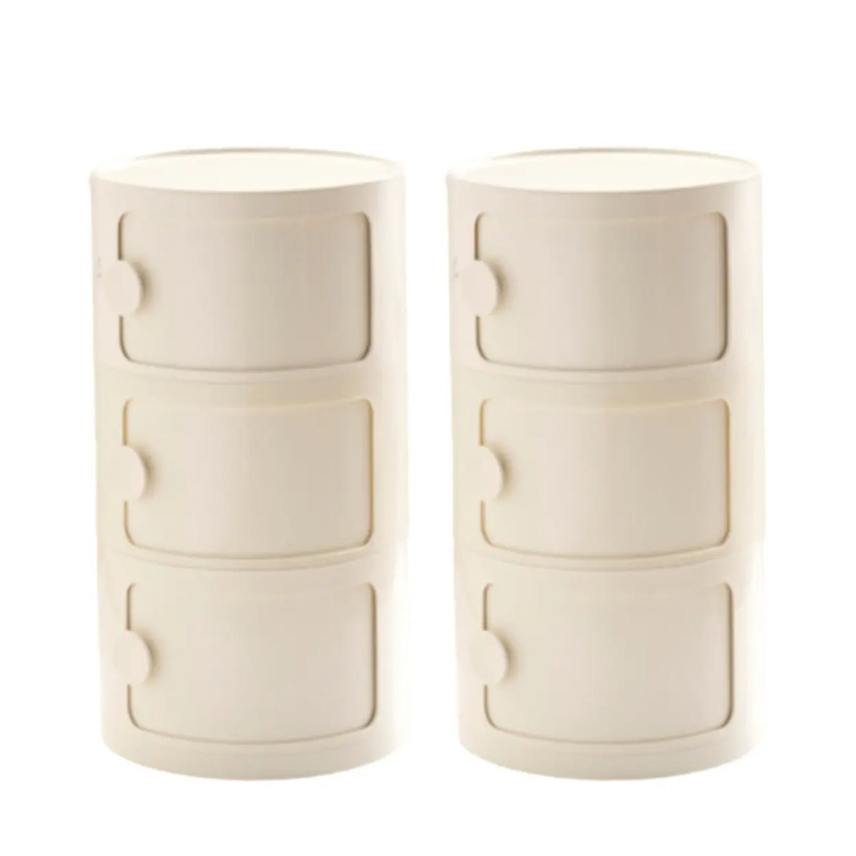 Morandi Theme Tip Resistant Cabinets Kids Nightstand Image - 45