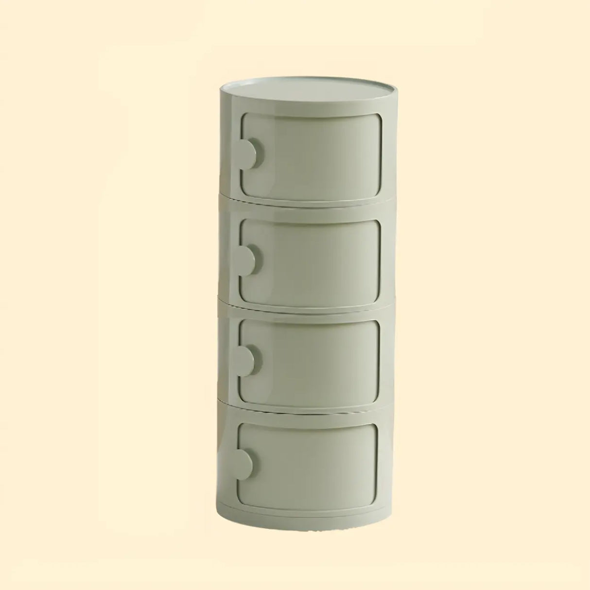 Morandi Theme Tip Resistant Cabinets Kids Nightstand Image - 54
