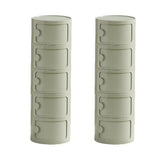 Morandi Theme Tip Resistant Cabinets Kids Nightstand Image - 57