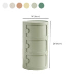 Morandi Theme Tip Resistant Cabinets Kids Nightstand Image - 59
