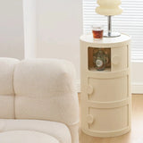 Morandi Theme Tip Resistant Cabinets Kids Nightstand Image - 6