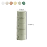 Morandi Theme Tip Resistant Cabinets Kids Nightstand Image - 61