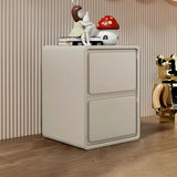 Morandi Theme Wood Drawers Storage Kids Nightstand Image - 5