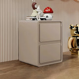 Morandi Theme Wood Drawers Storage Kids Nightstand Image - 13