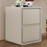 Morandi Theme Wood Drawers Storage Kids Nightstand Image - 8