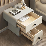Morandi Tip Resistant Wood Kids Nightstand with Drawers Image - 10