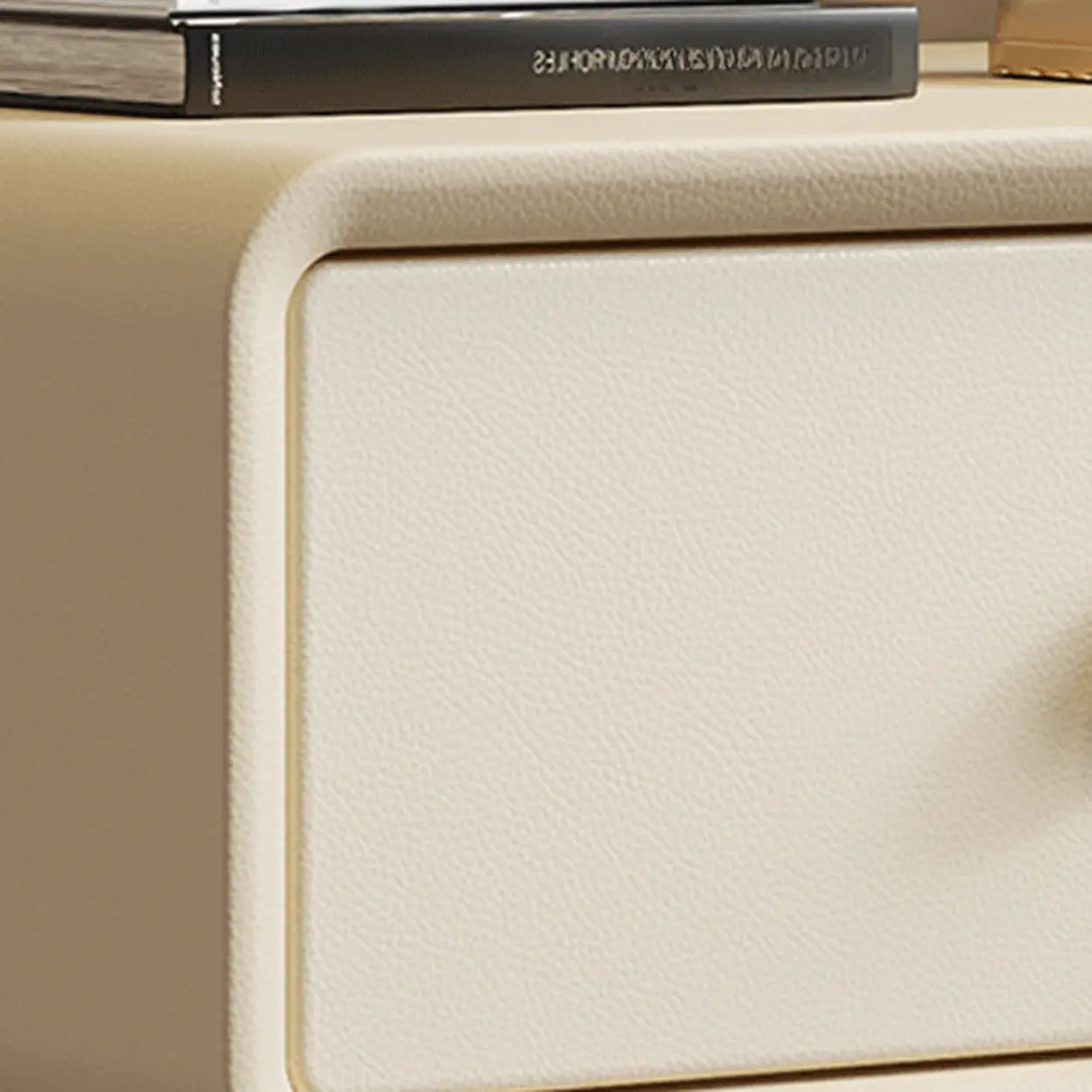 Morandi Tip Resistant Wood Kids Nightstand with Drawers Image - 15