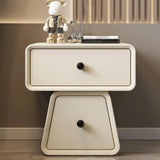 Morandi Tip Resistant Wood Kids Nightstand with Drawers Image - 1
