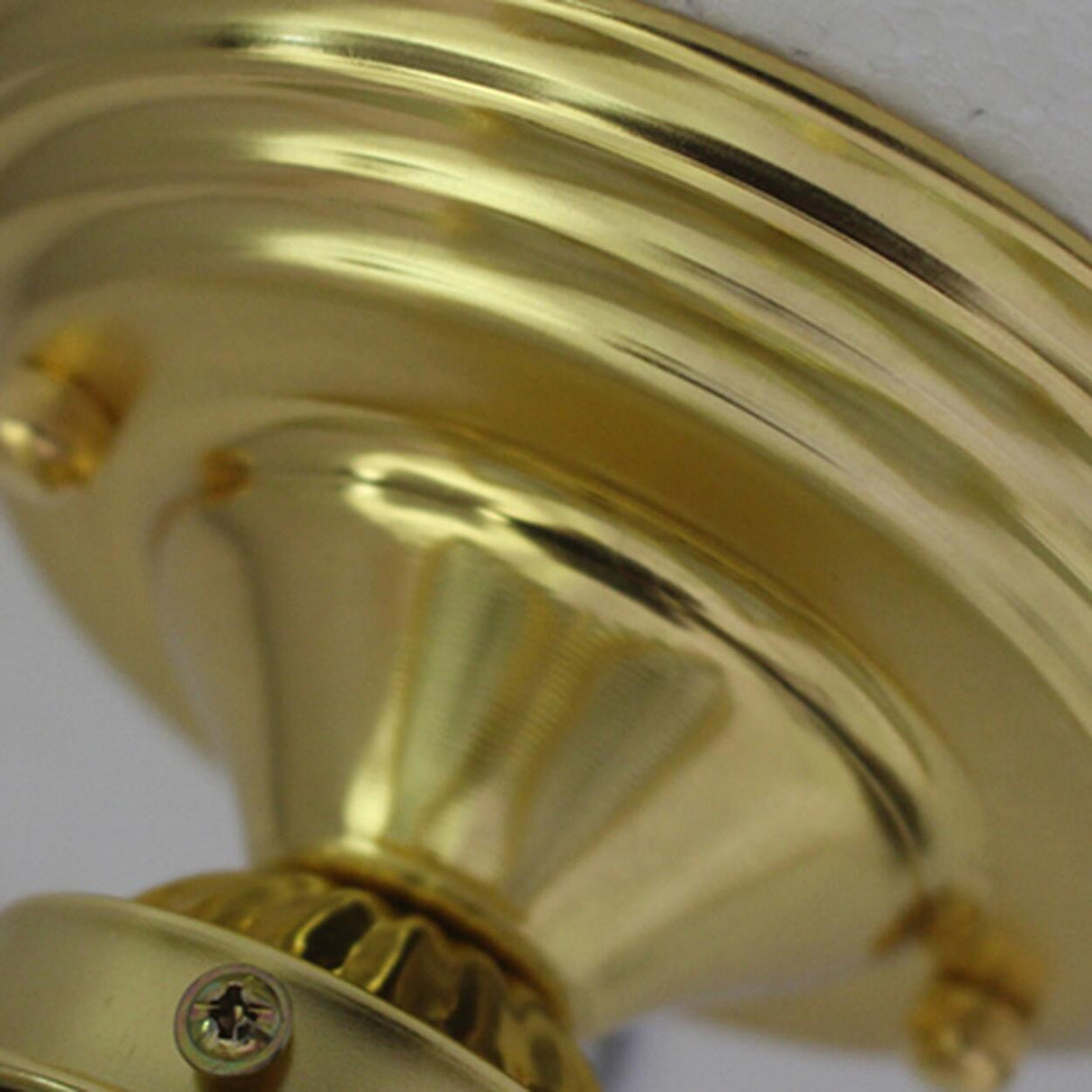 Moravian Gold Star Semi-Flush Mount Light Hallway Image - 9