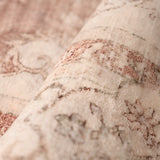 Moroccan Rectangular Beige Machine-Made Area Rug Image - 15