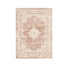 Moroccan Rectangular Beige Machine-Made Area Rug Image - 2