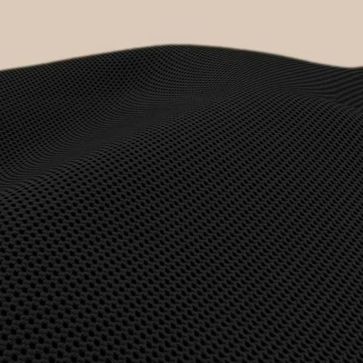 Mrtal Frame Ergonomic Mesh Back Upholstered Office Chair Image - 12