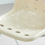 Multi-Color Armless Metal Ergonomic Plastic Office Chair Image - 15