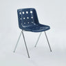 Multi-Color Armless Metal Ergonomic Plastic Office Chair Image - 7