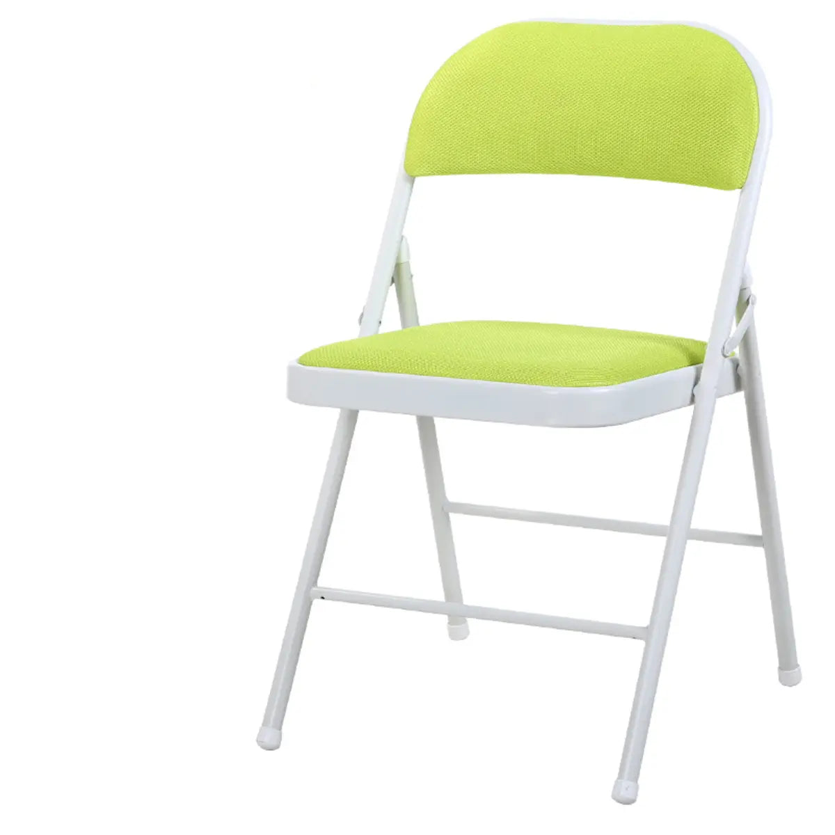 Multi-Color Armless Modern Foldable Metal Office Chair Image - 3