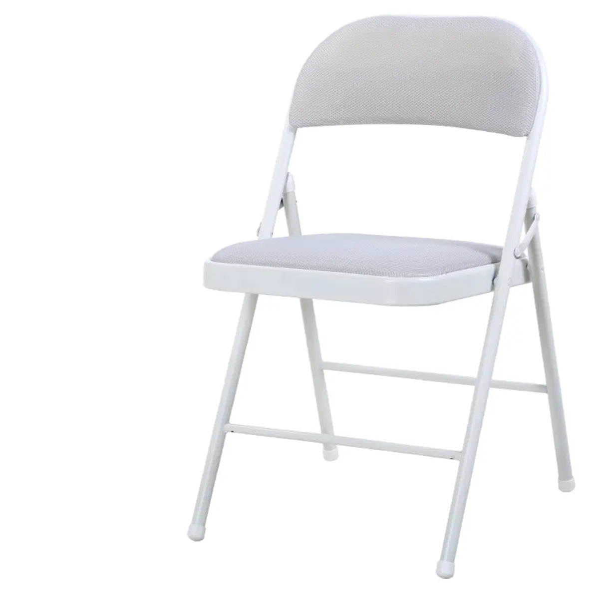 Multi-Color Armless Modern Foldable Metal Office Chair Image - 4