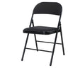 Multi-Color Armless Modern Foldable Metal Office Chair Image - 7