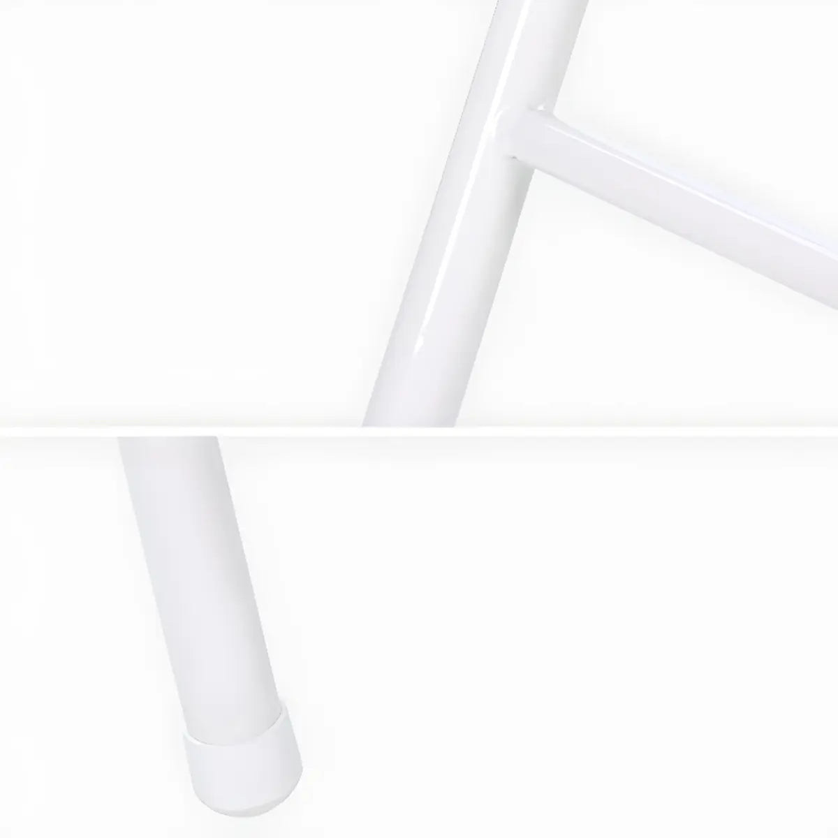 Multi-Color Armless Modern Foldable Metal Office Chair Image - 9