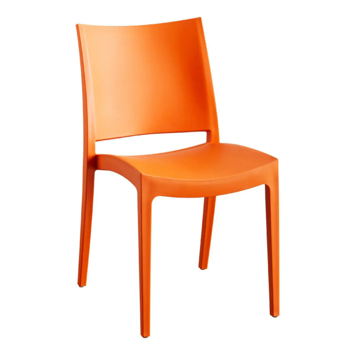 Multi-Color Armless Stackable Plastic Task Office Chairs Image - 10