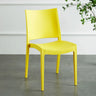 Multi-Color Armless Stackable Plastic Task Office Chairs Image - 7