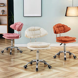 Multi-Color Ergonomic Leather Rotatable Office Chair Image - 1