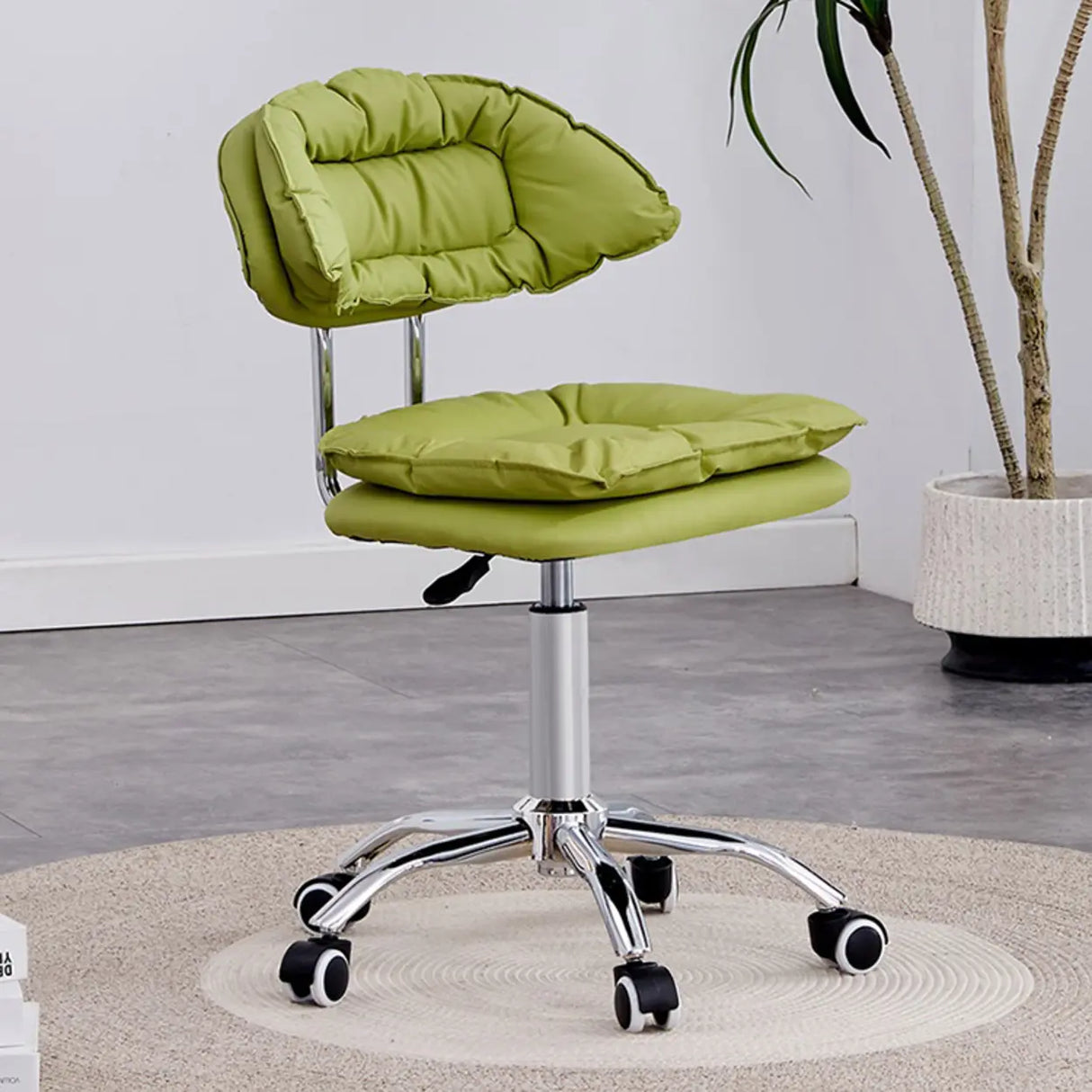 Multi-Color Ergonomic Leather Rotatable Office Chair Image - 20