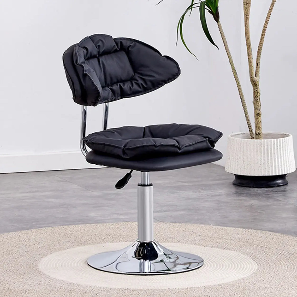 Multi-Color Ergonomic Leather Rotatable Office Chair Image - 22