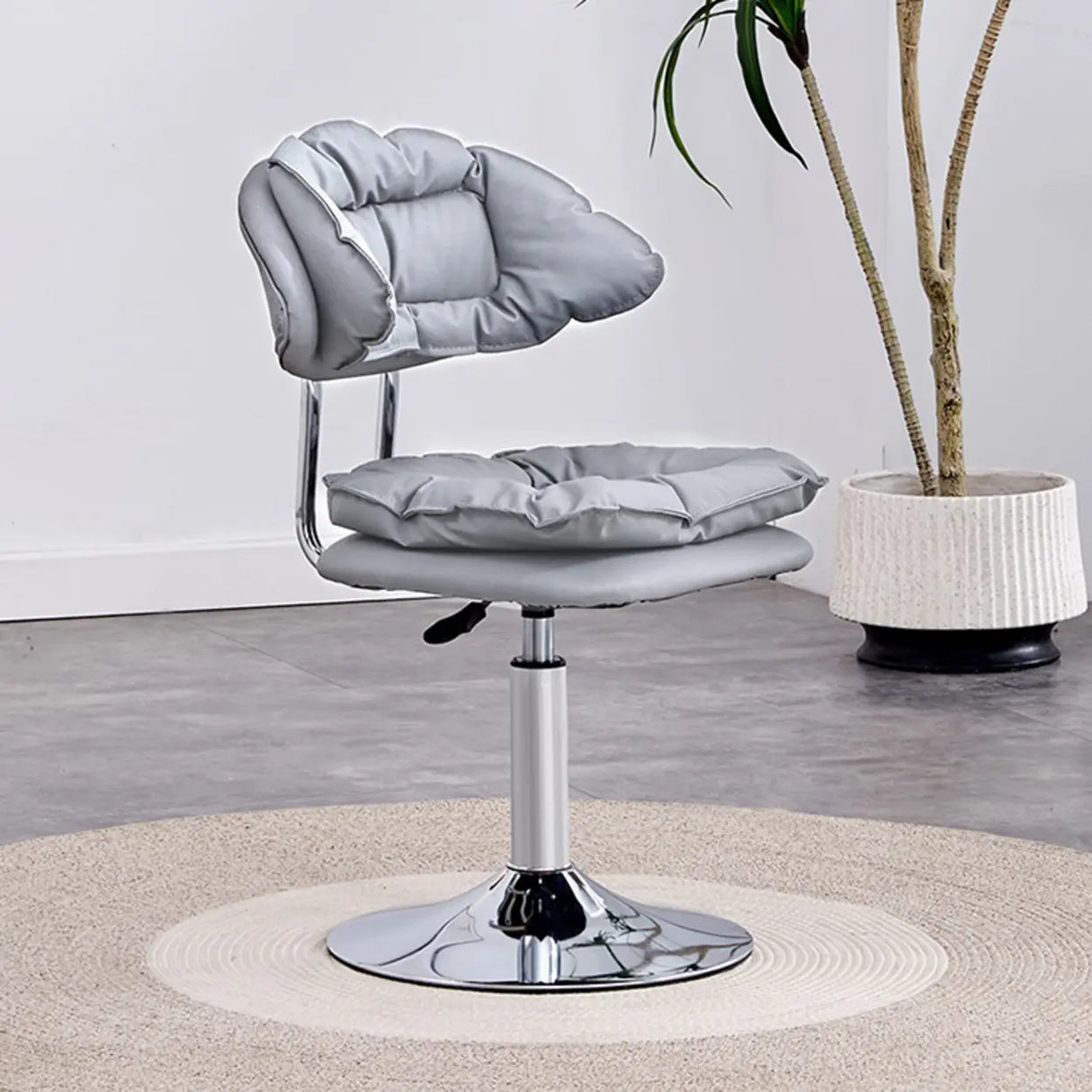 Multi-Color Ergonomic Leather Rotatable Office Chair Image - 24
