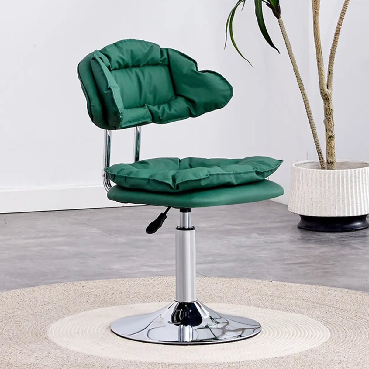 Multi-Color Ergonomic Leather Rotatable Office Chair Image - 27