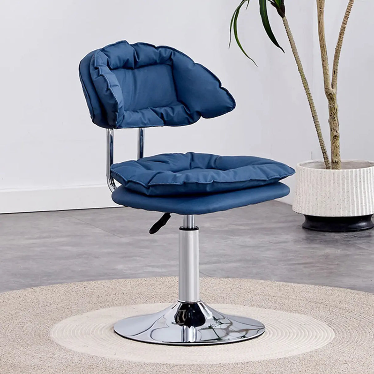 Multi-Color Ergonomic Leather Rotatable Office Chair Image - 28