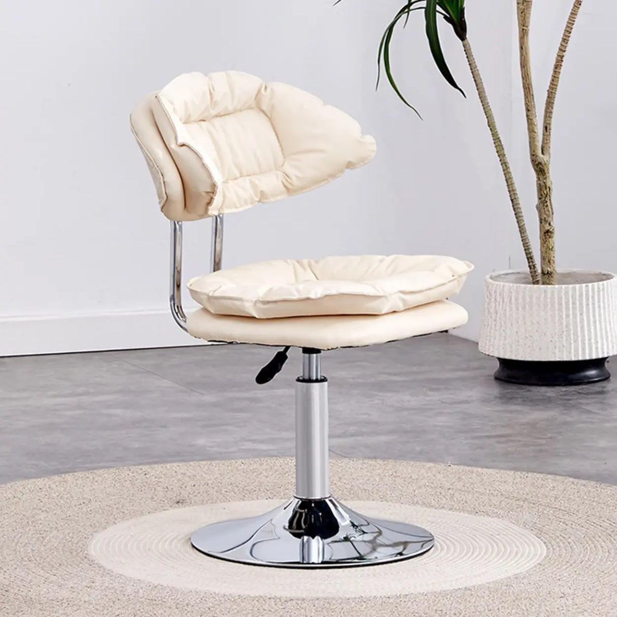 Multi-Color Ergonomic Leather Rotatable Office Chair Image - 31