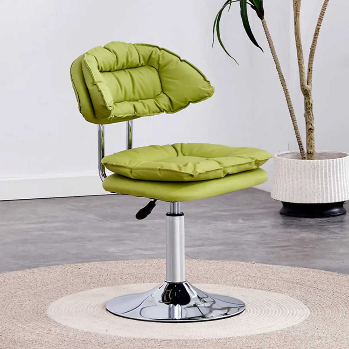 Multi-Color Ergonomic Leather Rotatable Office Chair Image - 32