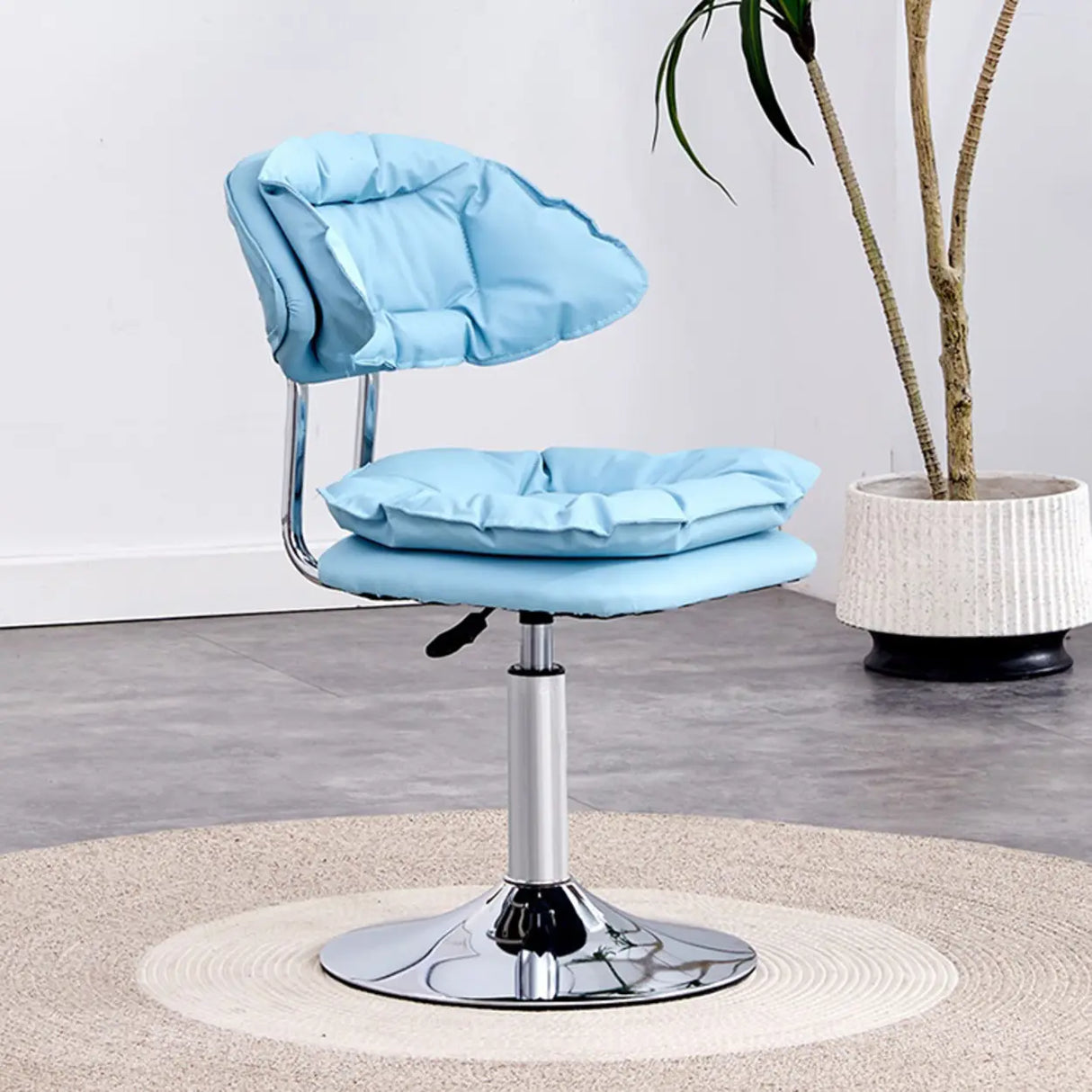 Multi-Color Ergonomic Leather Rotatable Office Chair Image - 33