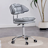 Multi-Color Ergonomic Leather Rotatable Office Chair Image - 5
